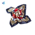 scarf silk square custom silk bandana shawl silk