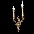 modern industrial brass wall lamp for indoor decoration