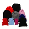 Custom Colorful Small 5x7cm Hat Dust Bags with Draw String Velvet Dice Bag