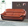 Alibaba China Supplier Modern Orange Color Leather Sofa,Original Leather Sofa Set