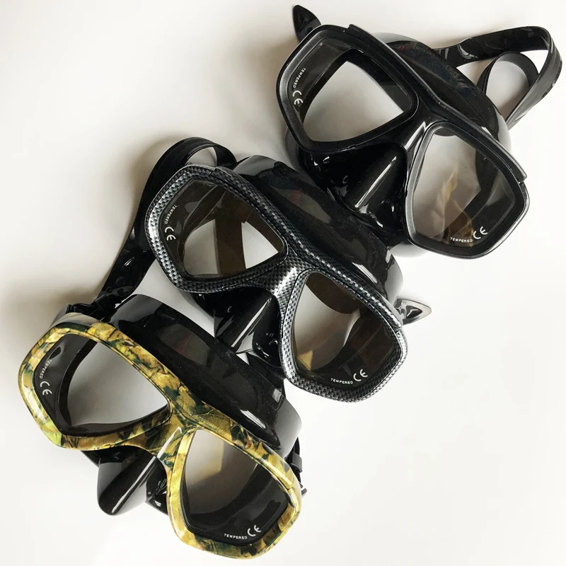 Professional Custom SCUBA Mask Soft Silicone Frame Plastic Freediving Snorkel Mask With Dive Mask Case, Black / camo color / carbon color
Professional Custom SCUBA Mask Soft Silicone Frame Plastic Freediving Snorkel Mask With Dive Mask Case, Black / camo color / carbon color