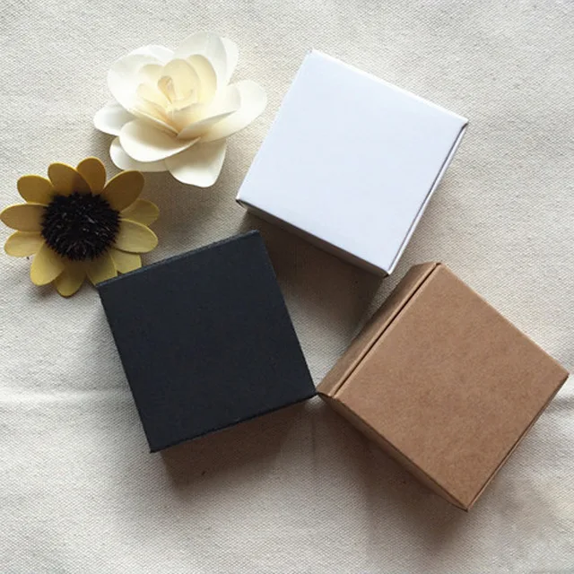 small black cardboard gift box,white package paper carton box