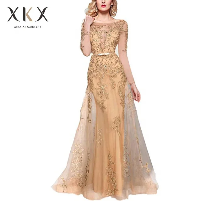 Garment wholesale women dream long sleeve tulle embroidered dress sexy elegant party evening dress
Garment wholesale women dream long sleeve tulle embroidered dress sexy elegant party evening dress