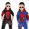 Wholesale Boys Clothes Fall Winter Boys Fashion Movie Character Casual Hooded Two Piece Set