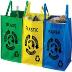 Durable PP woven recycled packaging woven bag for garbage