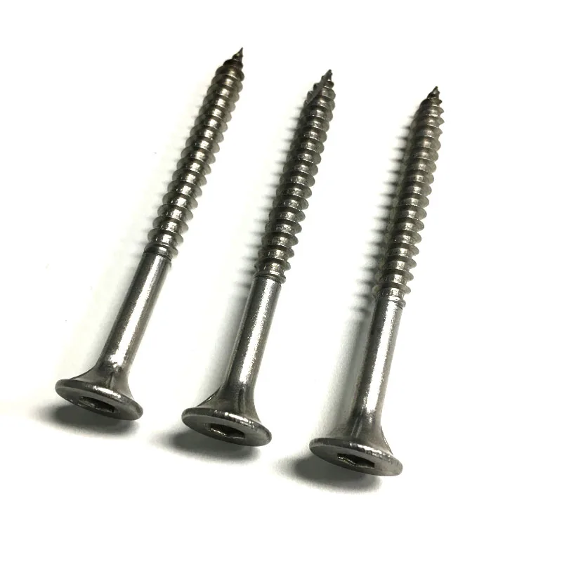 stainless steel flat head screws