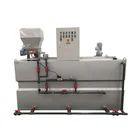 Flocculant preparation machine and dosing system in sludge dewatering