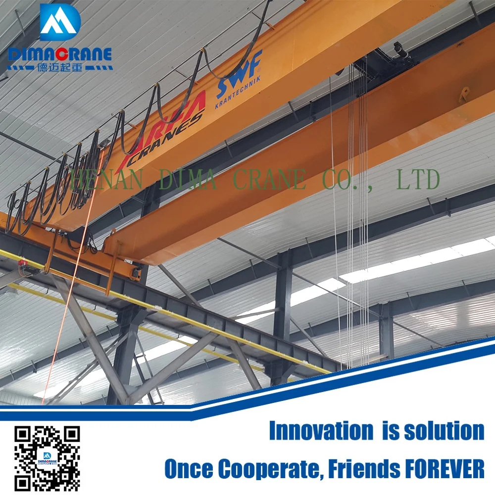 double girder overhead crane with SWF hoist