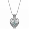 Wholesale Silver Pearl Cage Pendants Irish Knot Locket Celtic Love Necklace Jewellery