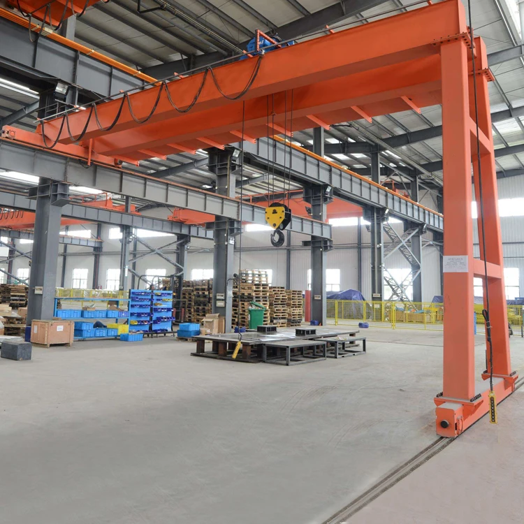 concrete block lifting 8 ton semi door gantry crane