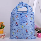 Custom Wholesale foldable folding nylon tote bag
