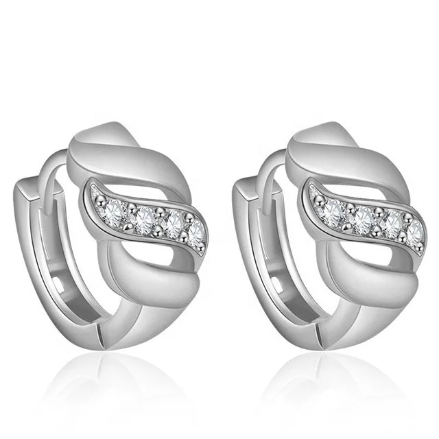 New Arrival jewelry rose gold color Earrings Luxury Crystal Zircon Buckle Ear For Women Wedding 2 colors
New Arrival jewelry rose gold color Earrings Luxury Crystal Zircon Buckle Ear For Women Wedding 2 colors