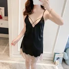 Sexy See Through Sleepwear Turkish One Piece Pajamas Romantic Backless Night Dress For Sex