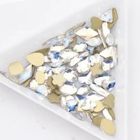 

Factory Direct Sales Moonlight K9 Crystal Rhinestone for Nail Art Decoration Product Glass 3D Nail Gems Stones