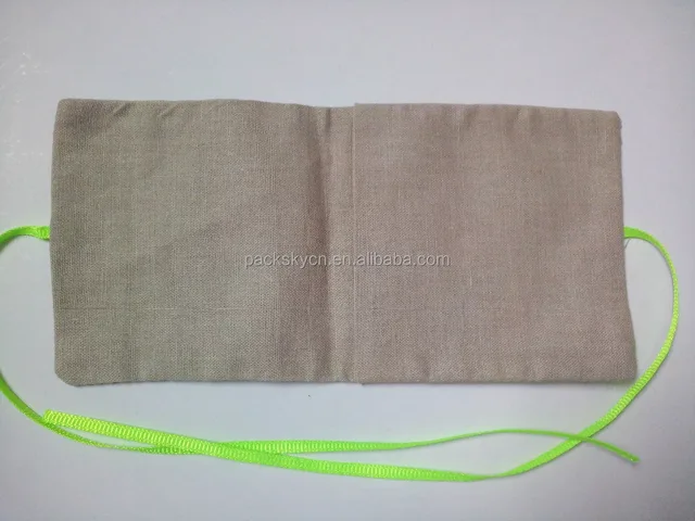 low price small drawstring cotton gift bag with logo
