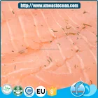 Wholesale healthy delicious frozen fish smoked salmon with vanilla