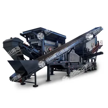 portable large capacity coal cinder powder impact crusher