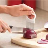 Onion Tomato Vegetable Slicer Cutting Aid Guide Holder Slicing Cutter Gadget