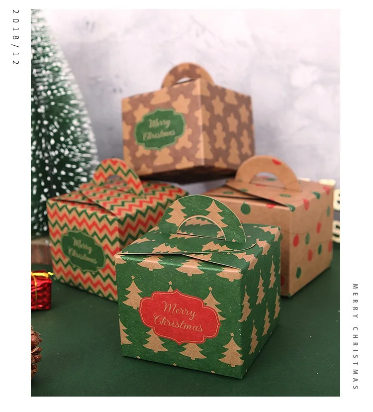wholesale creative christmas eve apple candy packaging paper