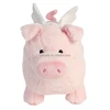 Stuffed plush animal type pet pig custom soft cute plush pig with wings