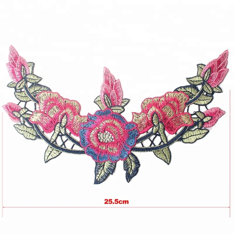 Wholesale Stock High-fashion Neckline Collar Machine Embroidery Collar Lace with 3D Flower for Cloth, Follow pantone color chart
Wholesale Stock High-fashion Neckline Collar Machine Embroidery Collar Lace with 3D Flower for Cloth, Follow pantone color chart
