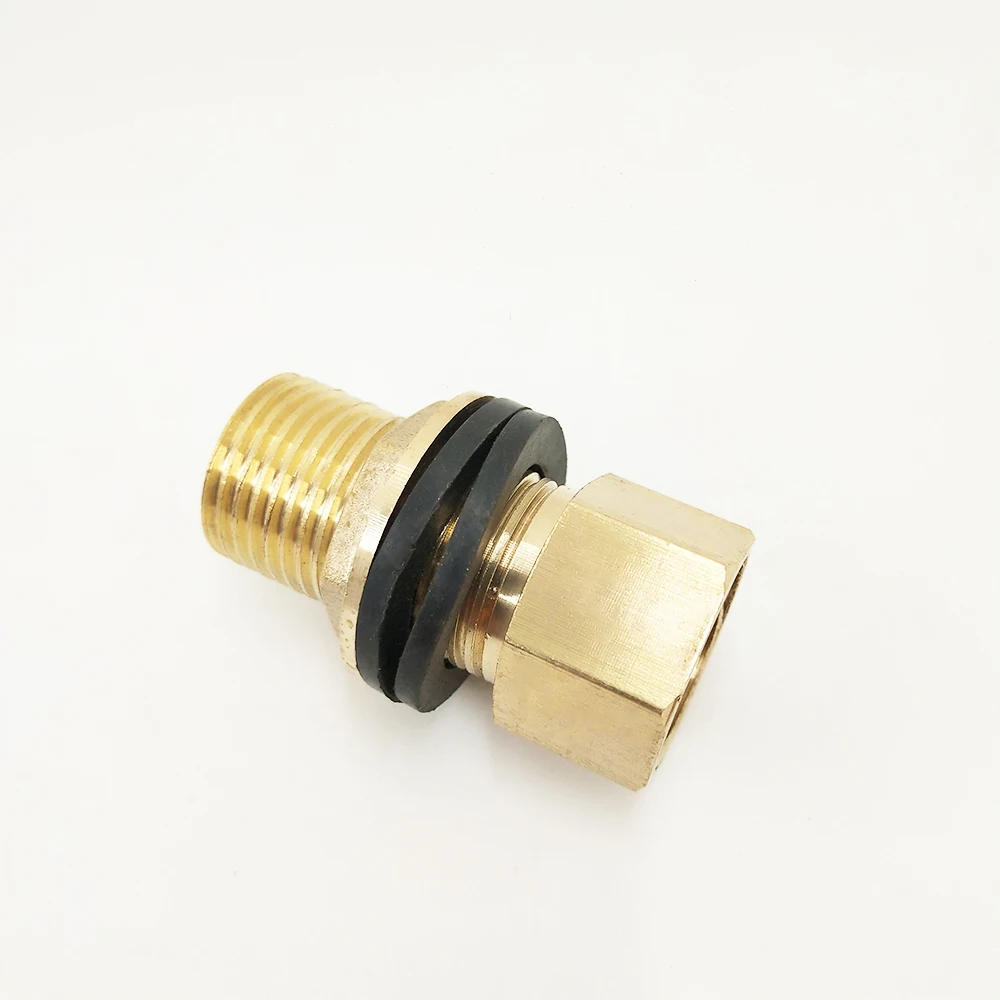 TC15 DZR Brass Outlet Water Tank Connectors Fitting