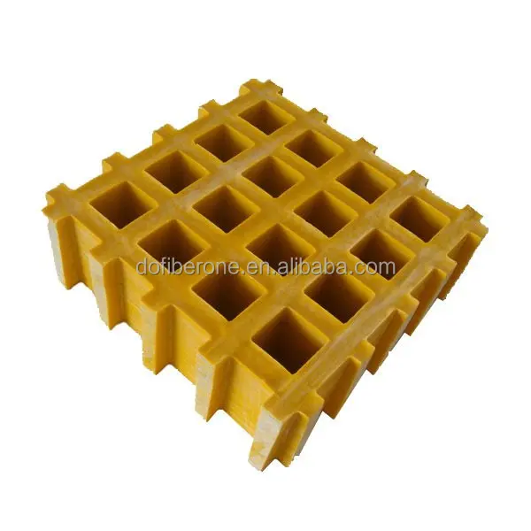 Molded fiberglass high strength-to-weight ratio FRP grating providers