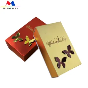 supplier wedding box customized,wedding candy box packaging