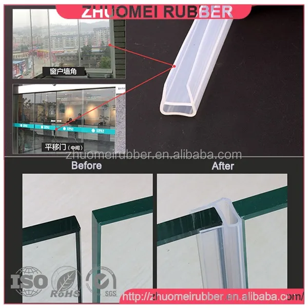 Glass Door Frame Gap Filling Rubber Strip Buy Shower Door Seal