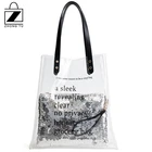 Various Style Fashion Ziplock Waterproof Transparent PVC Beach Bag for Shopping