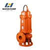competitive price explosion proof low rpm waste immersed fecal sludge sewage grinder suction water pump