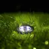 Solar Outdoor Lights, Disk Lights Solar Ground Lights Outdoor Waterproof for Yard, Lawn, Pathway, Garden, Driveway, Patio, Deck
