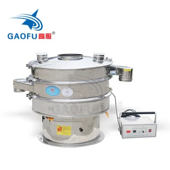 High quality ultrasonic rotary vibration separating screen for fine powder