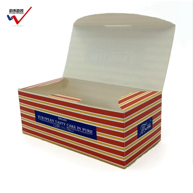 price custom disposable recyclable paper food packaging box for
