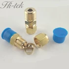 Equal Fitting Male Fitting Brass Male Thread Straight Double Ferrule Connector Union Tube Fitting