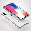 Hot clear acrylic Hard Slim Transparent display case with TPU Shockproof Frame Cover for iphone X XS XR Acrylic Phone Case
