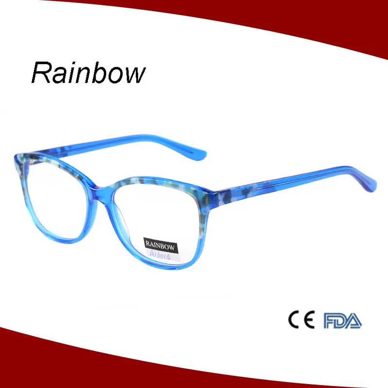 Combine Color Diamond Face Shape Match Optical Acetate ...