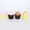 Custom creative items paraffin cup cake shape candle