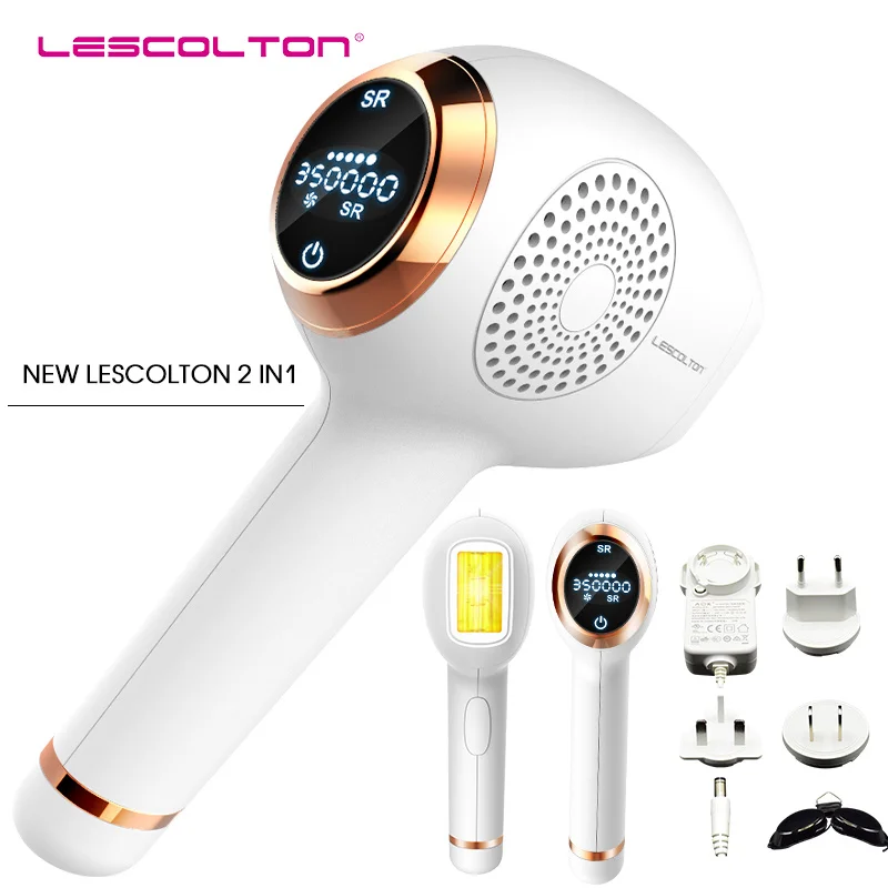 Permanent Laser Hair Removal LCD Display 350000 Pulses Depilador a Laser Bikini Trimmer Photoepilator, White
Permanent Laser Hair Removal LCD Display 350000 Pulses Depilador a Laser Bikini Trimmer Photoepilator, White