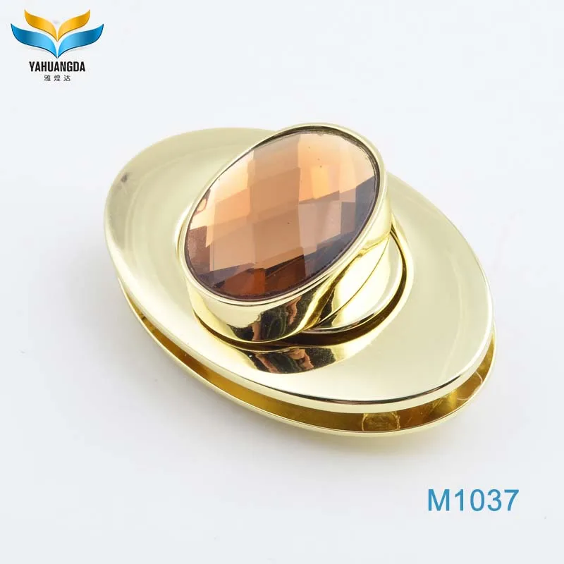 New design fashion bag making accessories market in guangzhou for lock accessories