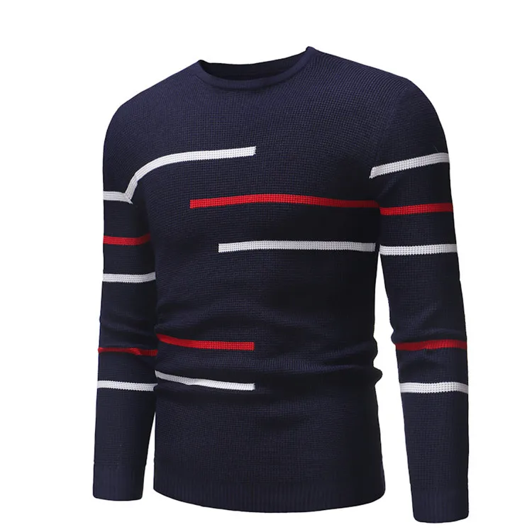 New Style Fashion Comfort Crew Neck Men's Sweater Pure Color Casual Knitted Sweater Pullovers, Khaki/gray/navy blue/wine red
New Style Fashion Comfort Crew Neck Men's Sweater Pure Color Casual Knitted Sweater Pullovers, Khaki/gray/navy blue/wine red