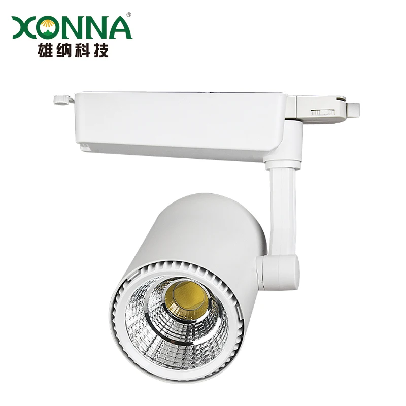 supermarket shelf lighting 30D 60D 90D asymmetric angle 0-10V or Dali dimmable 40w 60w led linear track light - ANKUX.COM