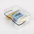 Transparent Customer Design PVC Cosmetic Pouch