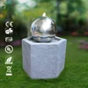 Garden Decoration Stainless Ball Stone Water Artificial Fountain