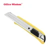Office Wisdom New Art Design Exquisite blade Replaceable Utility knife Folding Hunting Knife metal Handle Knife