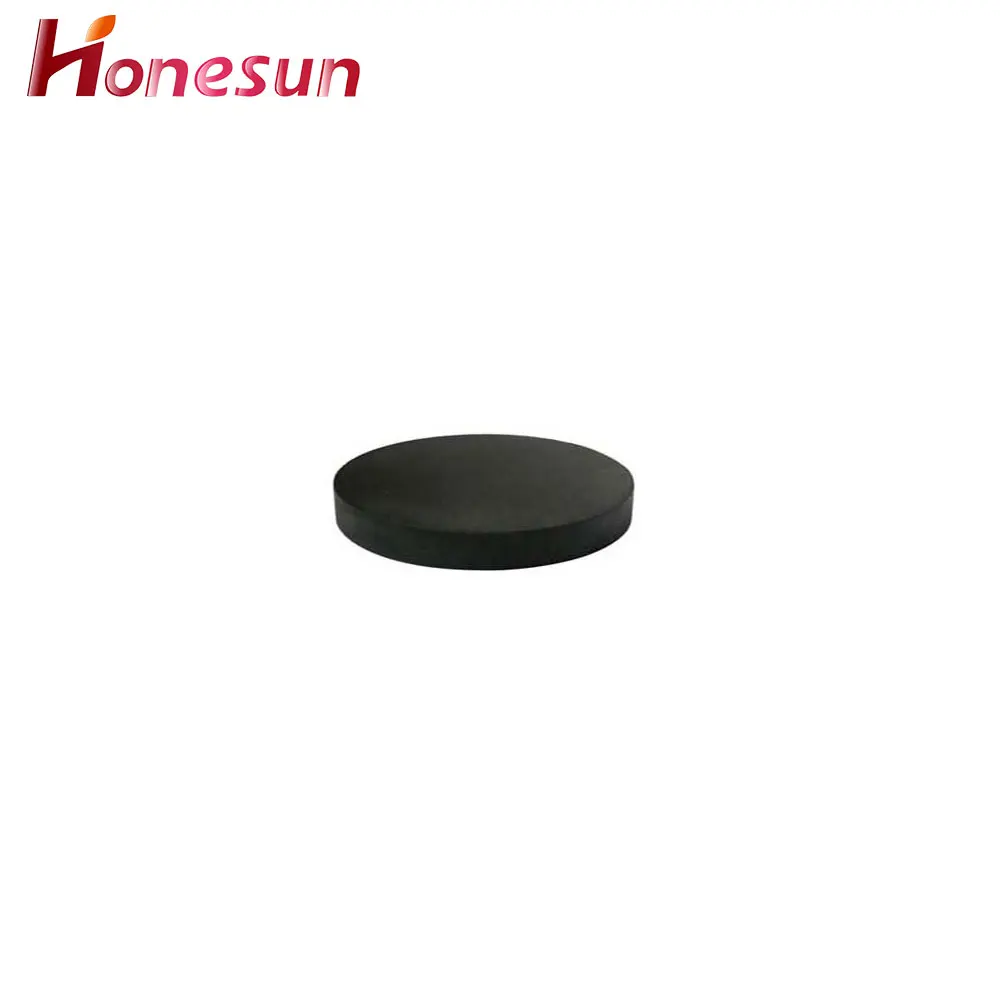 small permanent round ferrite magnet for industrial testing