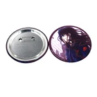 Anime Design Star Lamination Promotional Circle Lapel Pin Badges Collar Badge