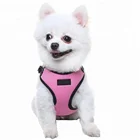 Reflective Custom Soft Mesh Polyester Step in Small Dog Harness