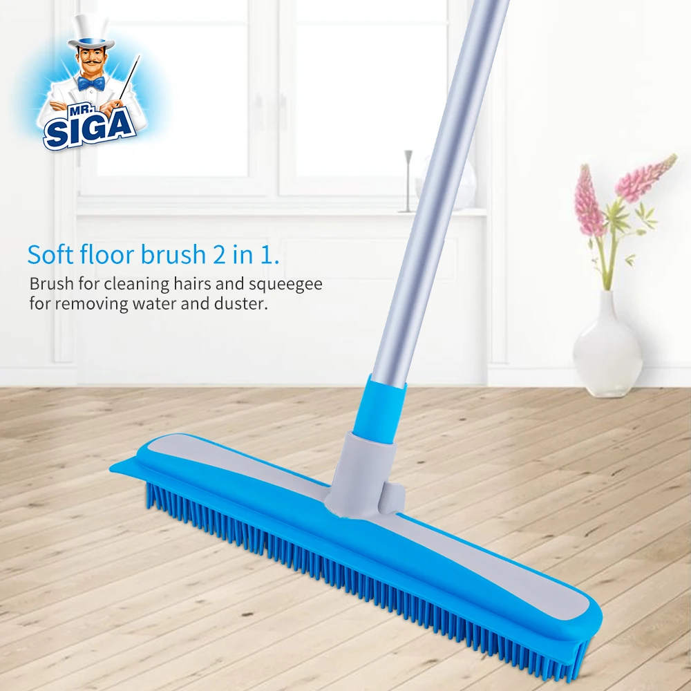 soft bristle floor brush