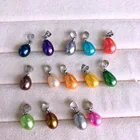 Fresh water pearl pendant pearl charm for bracelet making